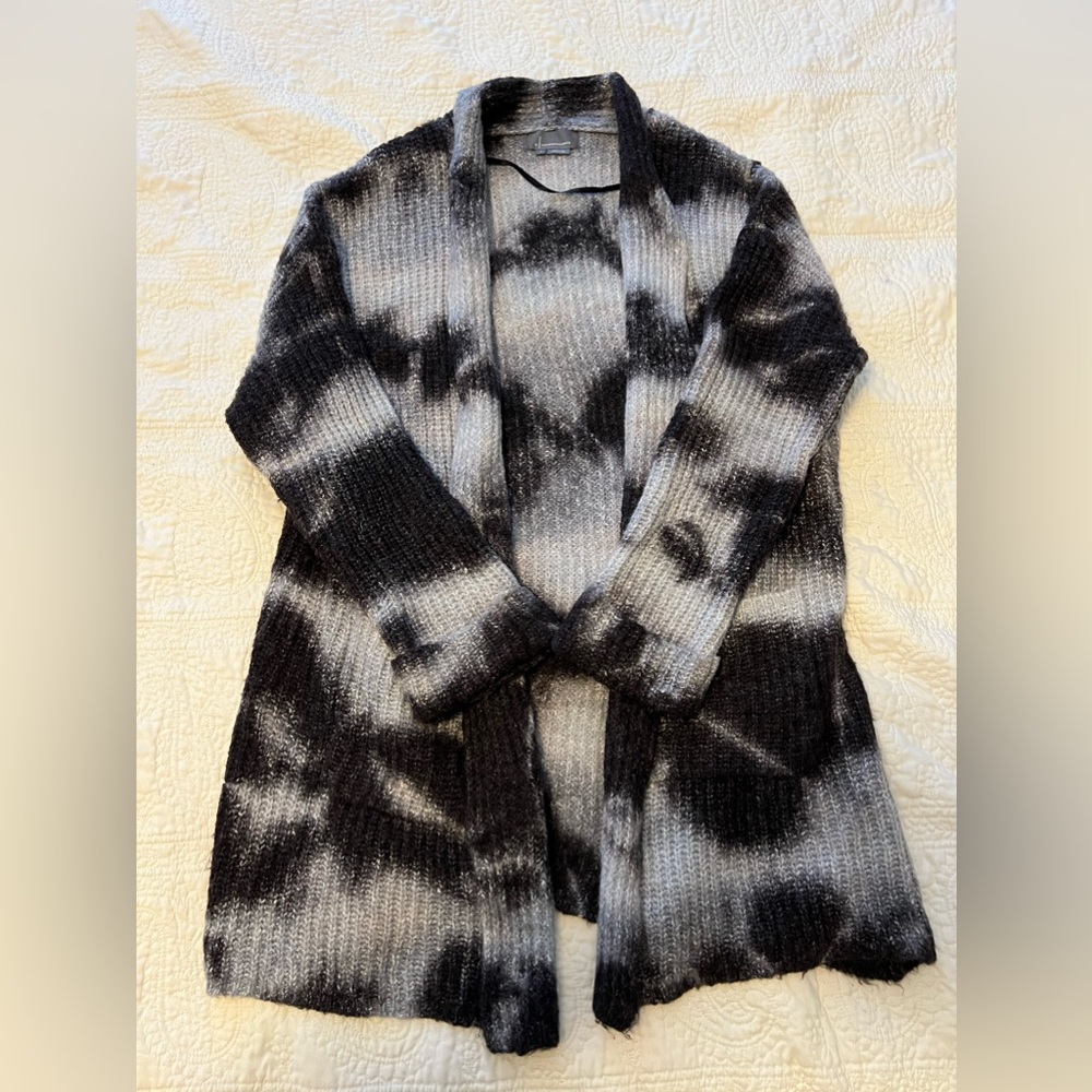 Anthropologie Avalon Tie Dye Cardigan Sweater